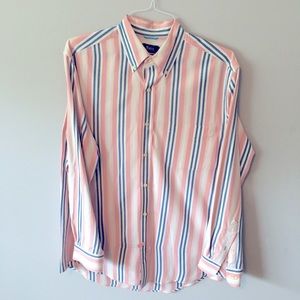 G.H. Bass Stripe Long Sleeved Men's Shirt